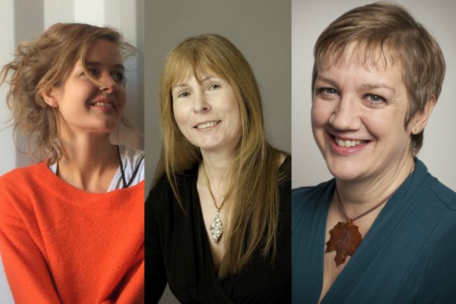 Image of Sue Nelson, Clare Rewcastle-Brown and Lily Hunter Green