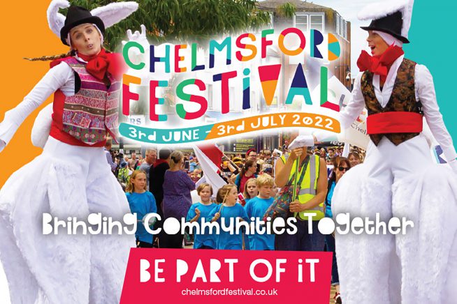 Chelmsford Festival 2022 postcard